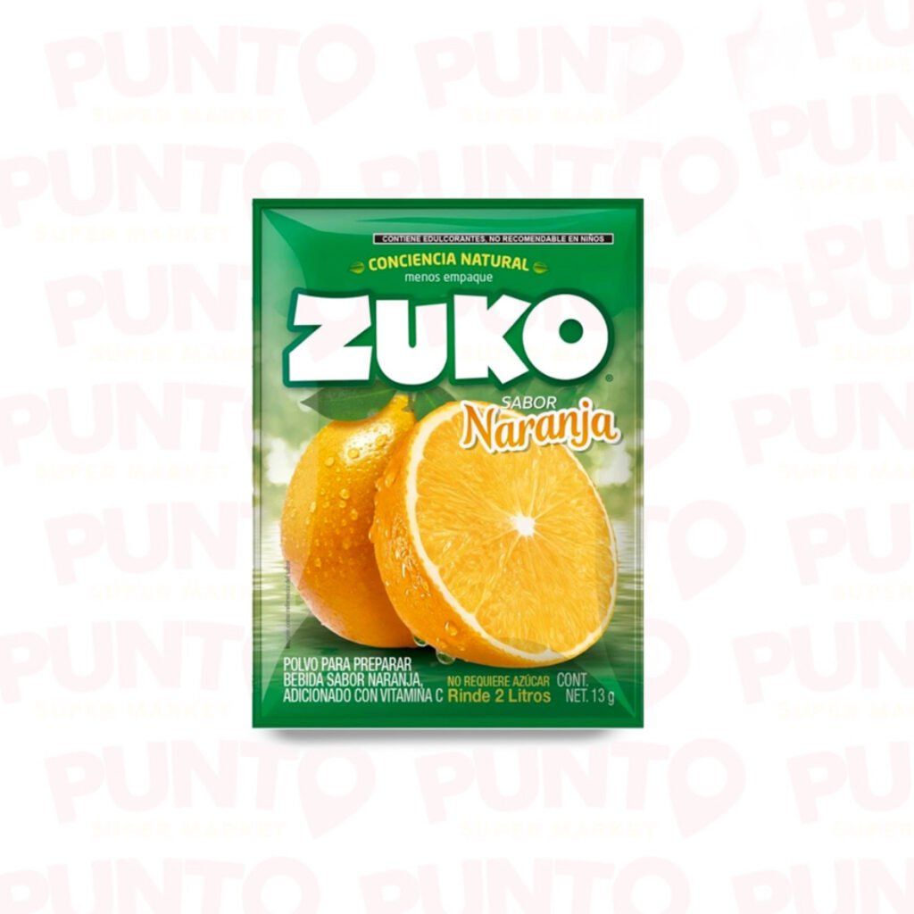 REFRESCO ZUKO NARANJA 8PZ