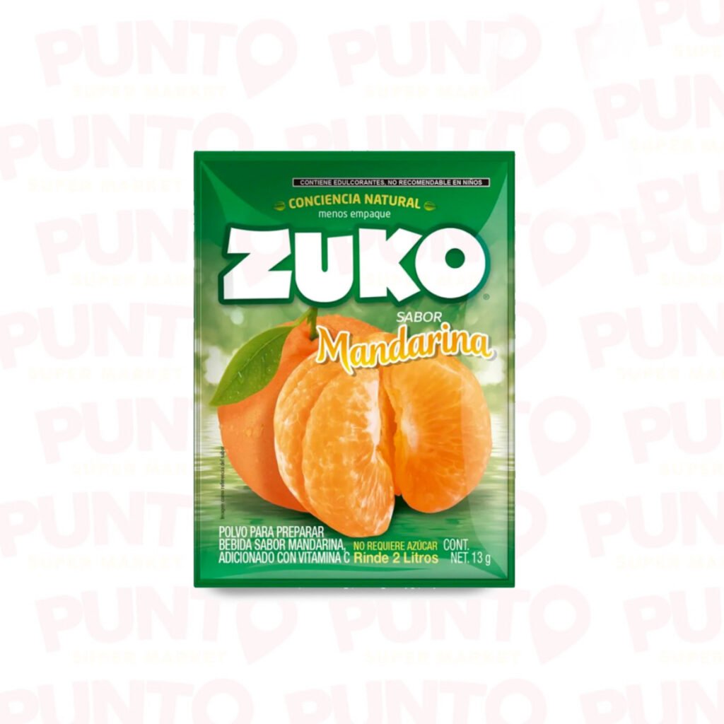 REFRESCO ZUKO MANDARINA 8PZ