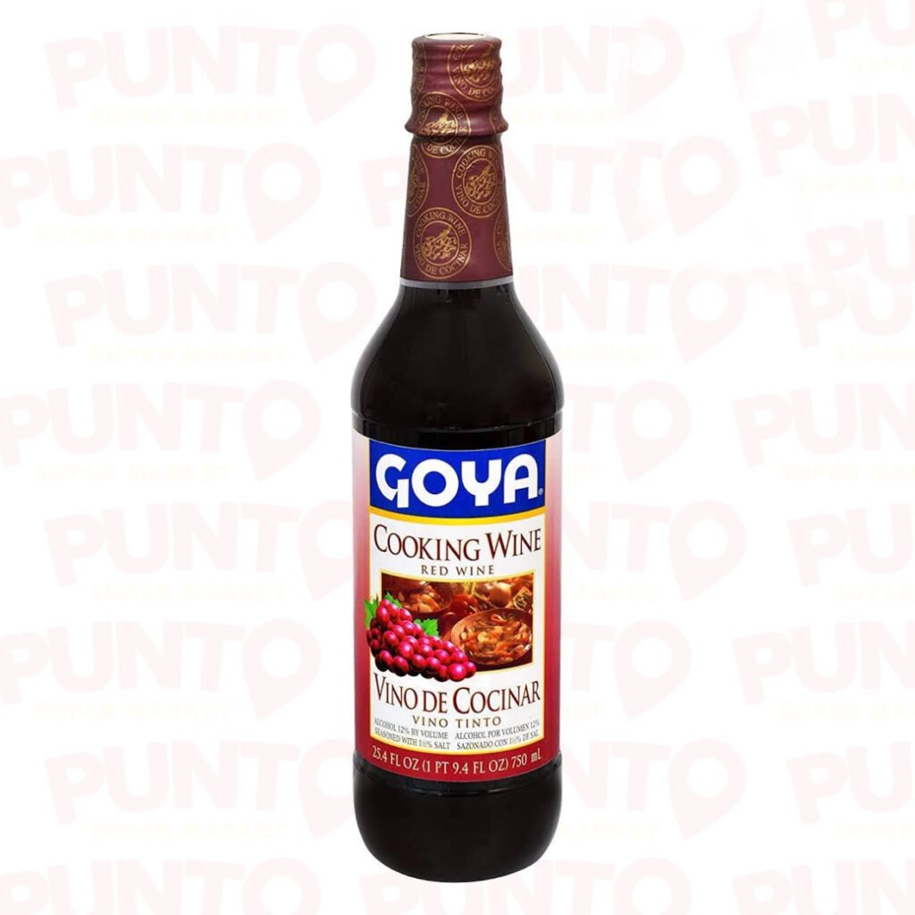 VINO TINTO PARA COCINAR GOYA 750ML