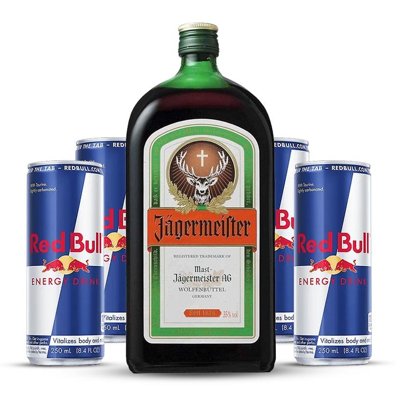 Combo Jagger y Redbull